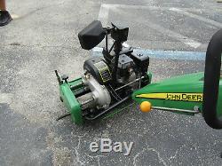 Walk Type Professional Reel Mower John Deere 220C Golf Greens self propelled