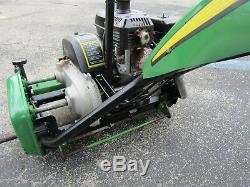 Walk Type Professional Reel Mower John Deere 220C Golf Greens self propelled