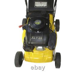 XLYZE Gas Lawn Mower 6HP 173cc Engine 16 Four-stroke Single-cylinder Lawnmowers