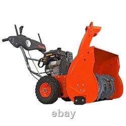 YARDMAX 212CC Two Stage Self Propelled Gas Snow Blower WithPUSHBUTTON electric 26