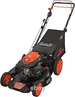 YARDMAX 22-inch 201cc Select PACE 6-speed CVT High Wheel RWD Black