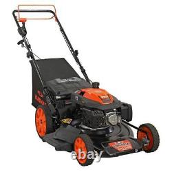 YARDMAX 3-in-1 Self Propelled Mower 22 201cc 6-Speed RWD Gas-Powered withBagger