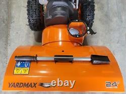 YARDMAX YB6270 24 in. 212cc Two-Stage Self-propelled Gas Snow Blower Electric St