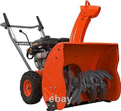 YB6270 24 In. 212Cc Two-Stage Self-Propelled Gas Snow Blower with Push-Button El