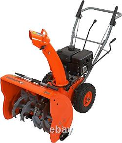 YB6270 24 In. 212Cc Two-Stage Self-Propelled Gas Snow Blower with Push-Button El