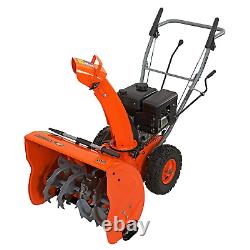 YB6270 24 In. 212Cc Two-Stage Self-Propelled Gas Snow Blower with Push-Button El