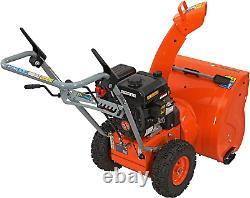 YB6270 24 In. 212Cc Two-Stage Self-Propelled Gas Snow Blower with Push-Button El