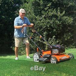 Yard Force 22'' Self-Propelled 3N1 Mower with Briggs and Stratton 163cc Engine