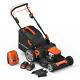 Yard Force Yf120vrx (22) 120-volt Lithium-ion Cordless Self-propelled Lawn M