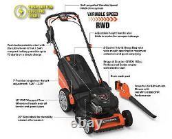 Yard Force YF22ESSPV Briggs and Stratton 675 EXi Lawn Mower and Blower Combo