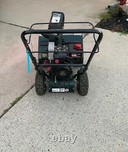Yard Machine 5.5 HP 22 Wide Snowthrower/Self Propelled-USED ONCE