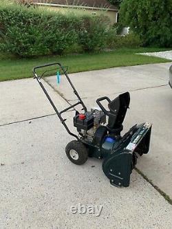 Yard Machine 5.5 HP 22 Wide Snowthrower/Self Propelled-USED ONCE