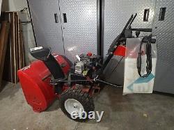 Yard Machines 26 Self-propelled Gas Snow Thrower with Push-button Elec. Start