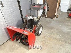 Yard Machines 26 Self-propelled Gas Snow Thrower with Push-button Elec. Start