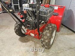 Yard Machines 26 Self-propelled Gas Snow Thrower with Push-button Elec. Start