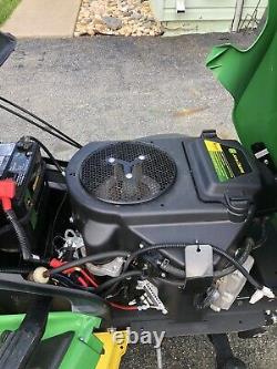 2012 John Deere X360 Tondeuse De Pelouse 22hp Kawasaki Twin Engine 48 Deck