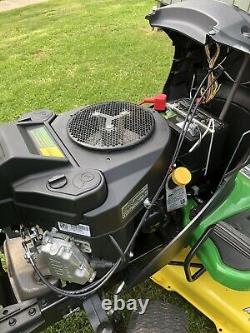 2018 John Deere S240 48 Tracteur Tondeuse À Gazon Kawasaki 18hp Twin Engine-low Hours