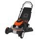 26 In. 208 Cc Gas Walk Behind 3-in-1 Wide Area Self Propelled Lawn Tondeuse, Rear W