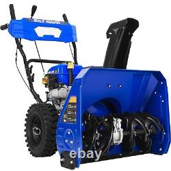 BILT HARD Souffleur de Neige à Essence, 24 Pouces, Auto-Propulsé à 2 Étapes, Moteur de 212cc