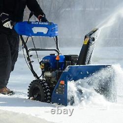 BILT HARD Souffleur de Neige à Essence, 24 Pouces, Auto-Propulsé à 2 Étapes, Moteur de 212cc