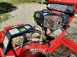 Barreto 912 Gas Self Propelled Trencher Avec Remorque Seulement 250 Heures