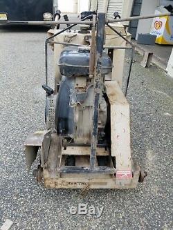 Edco Road Street Saw 16 Ss-16-11r Autopropulsés Scie À Eau 11hp Gaz Moteur