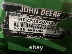 John Deere 220b Marcher Derrière Golf Greens Reel Mower Goomer Gas Honda Self Propel