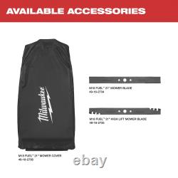 Milwaukee M18 FUEL Tondeuse à gazon sans fil à batterie double autoportée Kit, 21 pouces