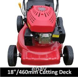 New Self Propelled 18 4 Stroke 4hp 4 Swing Blade Lawn Tondeuse 135cc 55l Catcher