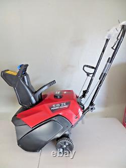 Nouvelle souffleuse à neige à essence Toro 518 ZE 18 autotractée à une seule étape (Ramassage local)