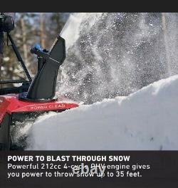 Power Clear 721 Qze 21 In. 212 CC Single-stage Auto Propelled Gas Snow Blower Wi