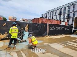 Scie à béton autopropulsée à marche arrière Target Pro 35 III