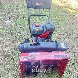Souffleur à neige à gaz à deux étages autoporté CRAFTSMAN Select 24 po 243 cc