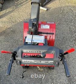 Souffleur de neige Craftsman 24 pouces démarrage électrique 247.881731 à deux phases auto-propulsé