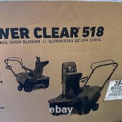 Souffleuse à neige Toro Power Clear 518 ZE à essence de 18 pouces à propulsion automatique à un seul étage