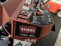 Tarière Toro TRX-20 à pied derrière 48 unité à chenilles auto-propulsée Moteur à essence de 20 HP