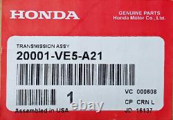 Tondeuse Honda Hrb217hxa Hrb 217 Type Hxa Transmission Hydrostatique 20001-ve5-a21