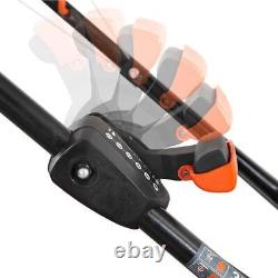 Tondeuse à gaz auto-propulsée YARDMAX 3-en-1 22 pouces 201cc 6 vitesses CVT grandes roues FWD