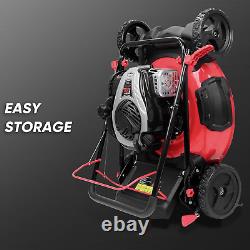 Tondeuse à gaz autoportée Powersmart, 22 pouces, 140 cc Briggs et Stratton E55