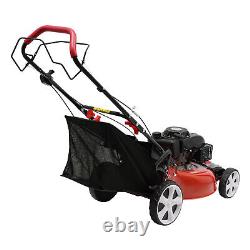 Tondeuse à gazon à essence 20,5 pouces 140cc Tondeuse à gazon à gaz Marchez derrière vous-même Nouveau