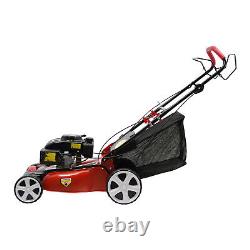 Tondeuse à gazon à essence 20,5 pouces 140cc Tondeuse à gazon à gaz Marchez derrière vous-même Nouveau