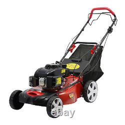 Tondeuse à gazon à essence 20,5 pouces 140cc Tondeuse à gazon à gaz Marchez derrière vous-même Nouveau