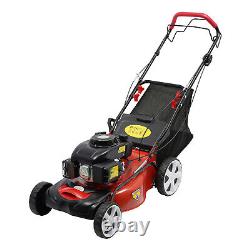 Tondeuse à gazon à essence 20,5 pouces 140cc Tondeuse à gazon à gaz Marchez derrière vous-même Nouveau