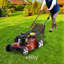 Tondeuse à gazon à essence autonome avec sac de ramassage avec moteur 4 temps 20 140cc