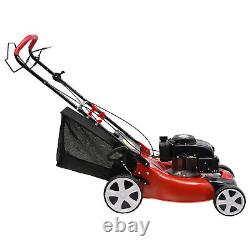 Tondeuse à gazon à pousser 20,5 pouces 140cc haute roue FWD 1,6 L 8 vitesses 4 temps NEUVE