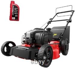 Tondeuse à gazon autoportée 21 B&S moteur 140cc, plateau en acier, 6 hauteurs