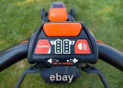 Tondeuse à gazon autoportée Eforce 56 volts 21 pouces avec batterie 5.0 ah nouvelle