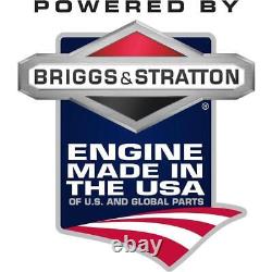 Tondeuse à gazon autotractée Briggs & Stratton moteur à essence 150cc plateau en acier de 22 pouces