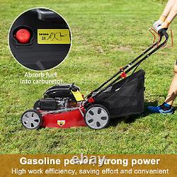 Tondeuse à gazon autotractée Tondeuse à gazon 141cc à moteur à essence Tondeuse à gazon à poussée