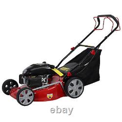 Tondeuse à gazon autotractée Tondeuse à gazon 141cc à moteur à essence Tondeuse à gazon à poussée